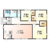 NO2136　高千穂町三田井 中古戸建の間取り図