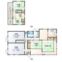 NO2142　浜砂中古戸建の間取り図