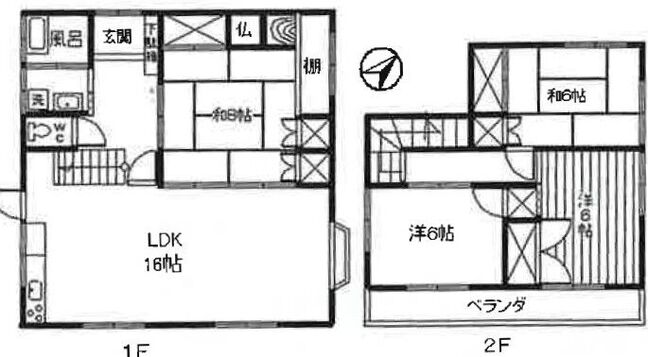 NO2156　稲葉崎町2丁目【中古住宅】