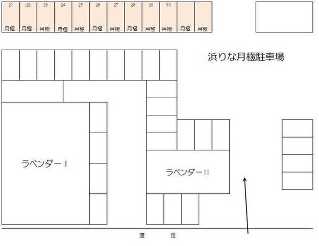 浜りな駐車場（延岡市　浜町）