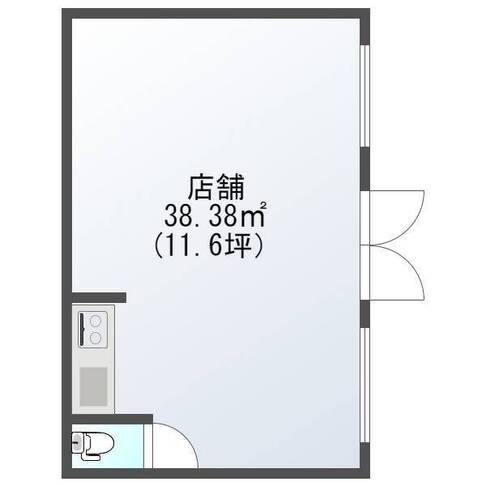 無鹿町貸店舗（延岡市　無鹿町）