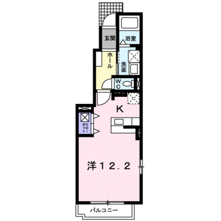 サニースクエア　（延岡市　別府町）＜1R＞105号室