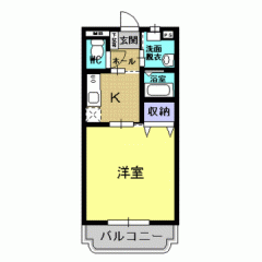 ソフィアコート野田　（延岡市　野田）＜１K＞