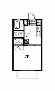 メゾン・ド・良　Ⅱ　（延岡　恒富町）＜１K＞203号室