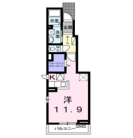 ラフレシール.Y　（延岡市　野田町）＜１R＞104号室
