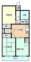 コンシェール和光　（延岡市　栄町）＜3DK・ペット飼育可＞の間取り図
