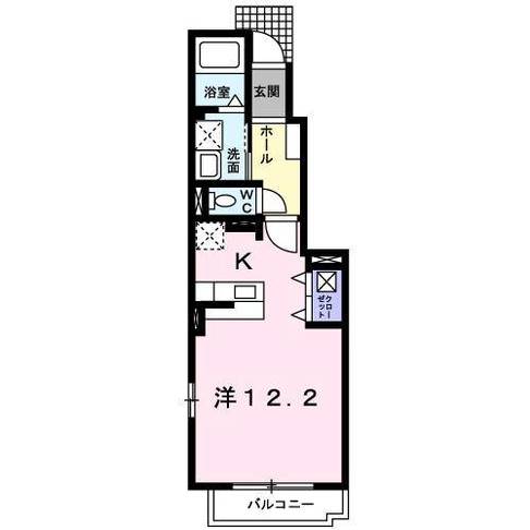  アリア・プリート　（延岡市　三ツ瀬町）＜1K＞103号室