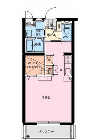 グランメール　ヒロ　（延岡市　伊達町）＜1Ｒ+ロフト＞205号室