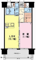 リオ　グランデ　（延岡市　南町）＜1LDK＞の間取り図