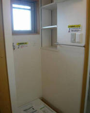 室内洗濯機置き場