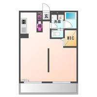 パーティアムⅠ（延岡市　大貫町）＜1LDK＞の間取り図