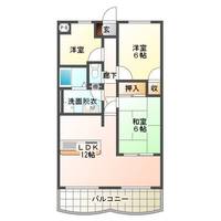 パークフロント桜小路 （延岡市　桜小路）＜3LDK>の間取り図