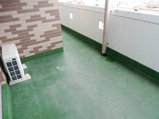 広々としたバルコニー