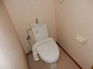 トイレ【上部に棚あり】