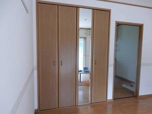 洋室収納（鏡付き）