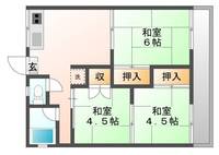 コーポ吉弘(延岡市 日の出町)<3DK>