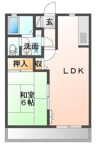 バリュージュ旭ヶ丘（延岡市　旭ヶ丘）＜１ＬＤＫ＞