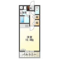 ハートランドヤナギタ　(延岡市　大貫町)＜1Ｒ・02号室、03号室Ver＞の間取り図