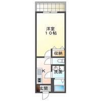 コンフォートハウス昭和町　（延岡市　昭和町）＜1K＞の間取り図