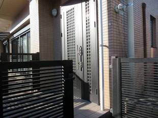 玄関外