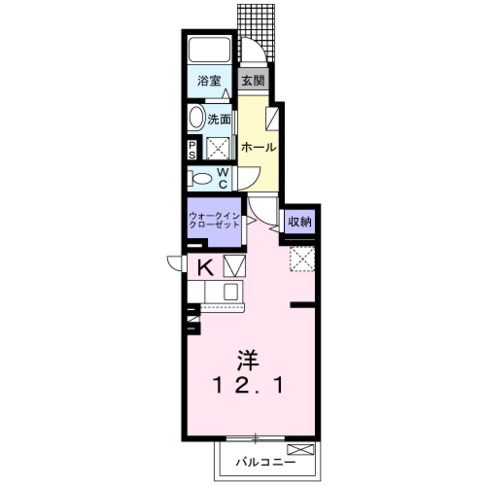 アルモニー　メゾン　財光寺　（日向市　財光寺）＜1R・1階＞101号室