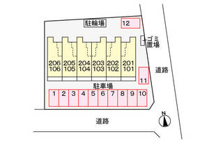 駐車場配置図