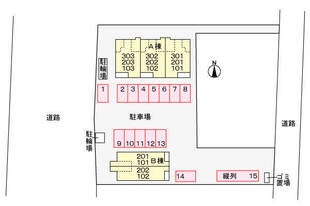 駐車場配置図