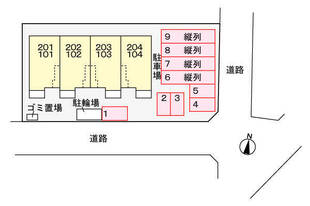 駐車場配置図