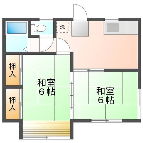 ストリーム52　（延岡市　野地町）＜2DK＞101号室