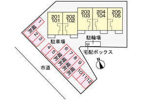 駐車場配置図