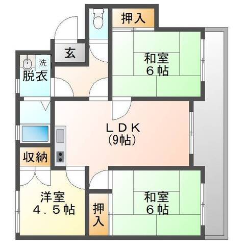 ヴィスタ中須【門川町】206号室