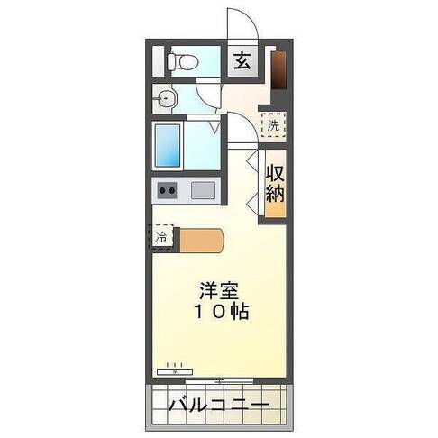 メゾン舞山　（延岡市　野田町）＜１R＞
