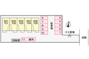 駐車場配置図