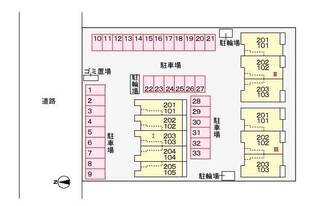 駐車場配置図