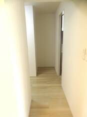 キッチン冷蔵庫置き場