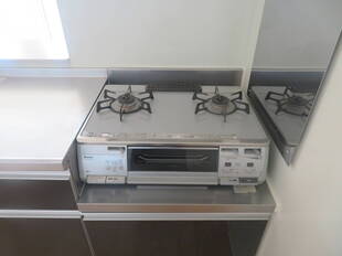 二口ガスコンロ