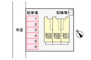 駐車場配置図