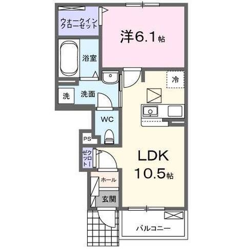 レッド　ウイング（門川町）＜1LDK・1階＞101号室