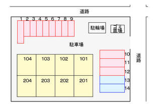 駐車場配置図