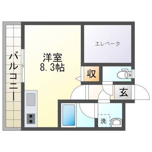 南町ヒルズ　（延岡市　南町）＜１R・Bタイプ＞203号室