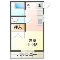 マイハウス (延岡市 昭和町)<1R>の間取り図