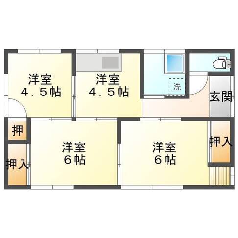 緑ヶ丘貸家