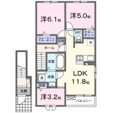 205号室間取り