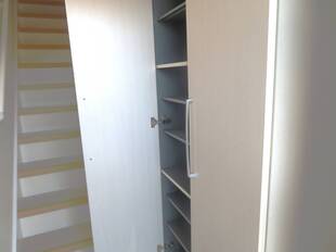 姿見付きシューズボックス