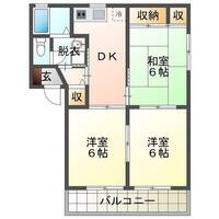 シースクエアⅠ(延岡市 長浜町)の間取り図
