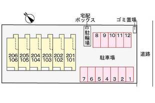 駐車場配置図
