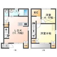 Belle Lead Seki（ベルリードセキ）（延岡市　緑ヶ丘）＜2LDK＞の間取り図