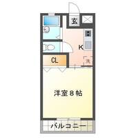 グレイスハイムⅠ (延岡 永池町)<1K>の間取り図