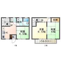 ボヌール（延岡市　浜町）の間取り図