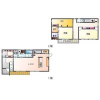 西小路貸家（延岡市　西小路）の間取り図
